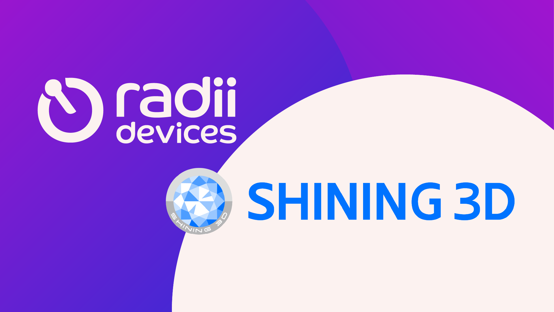 Radii Devices x Shining 3D announcement thumbnail